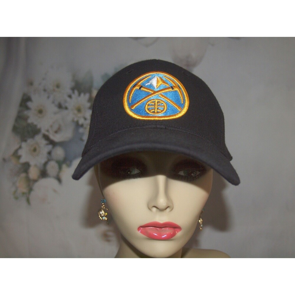 Denver Nuggets NBA Logo Cap Hat Altitude Authentics Arena Collection M-L - Picture 2 of 5